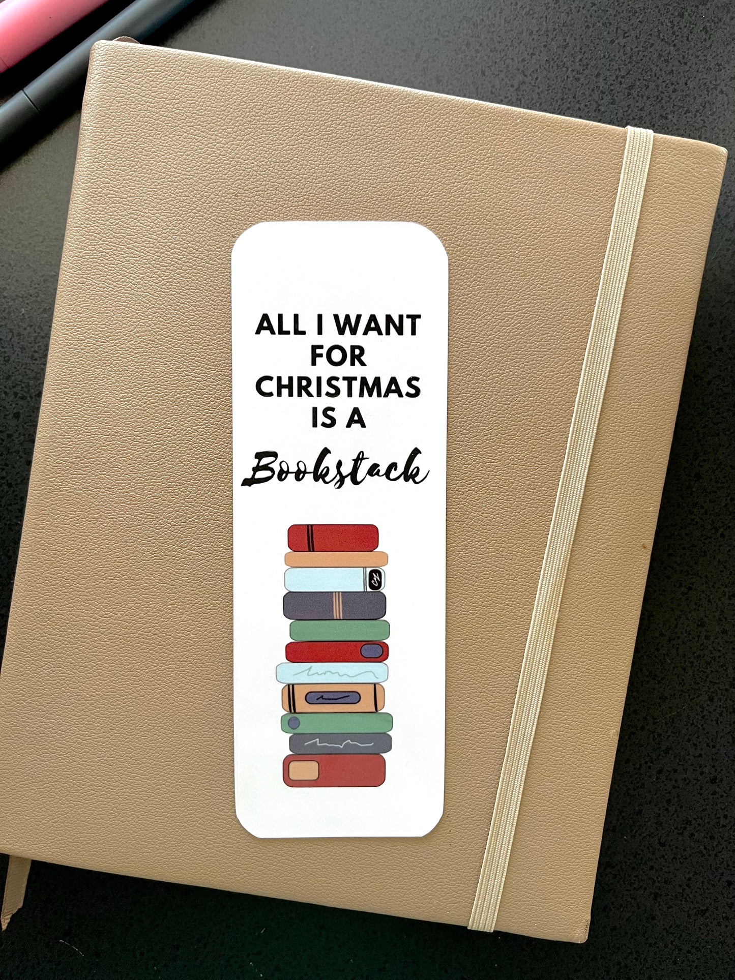 Bookstack laminated bookmark
